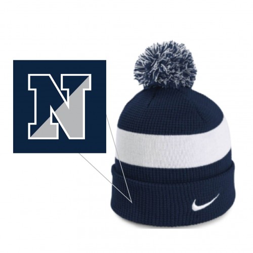 Nike Pom Beanie (Navy)